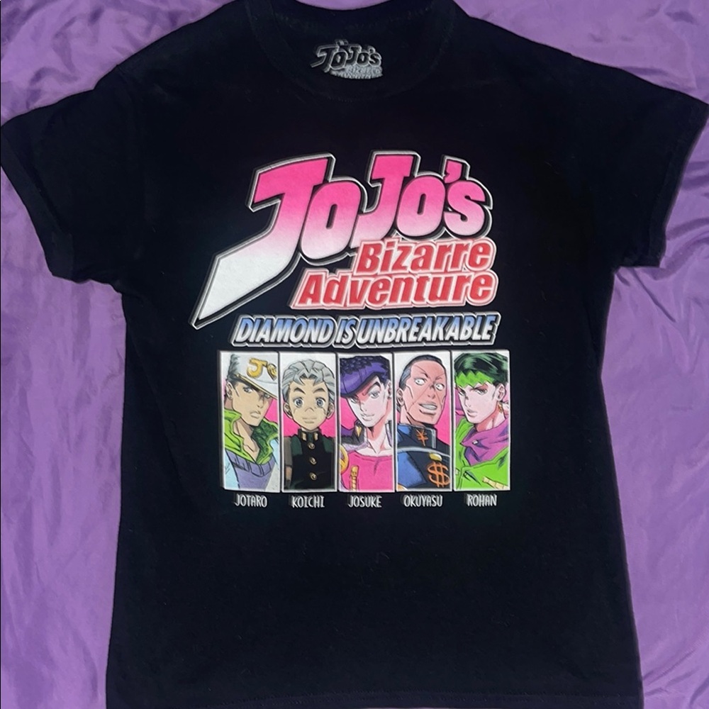 JoJo's Bizarre Adventure Black T-Shirt
